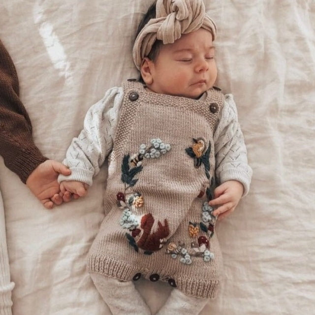 Shirley Bredal Woodland Romper - Oats – cuccu