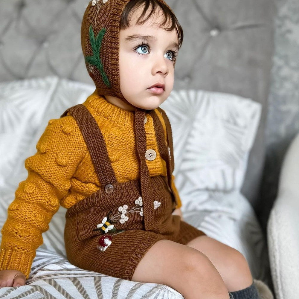 [Pre-sale] Shirley Bredal Woodland Suspender Short - Caramel