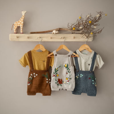 [Pre-sale] Shirley Bredal Woodland Suspender Short - Caramel