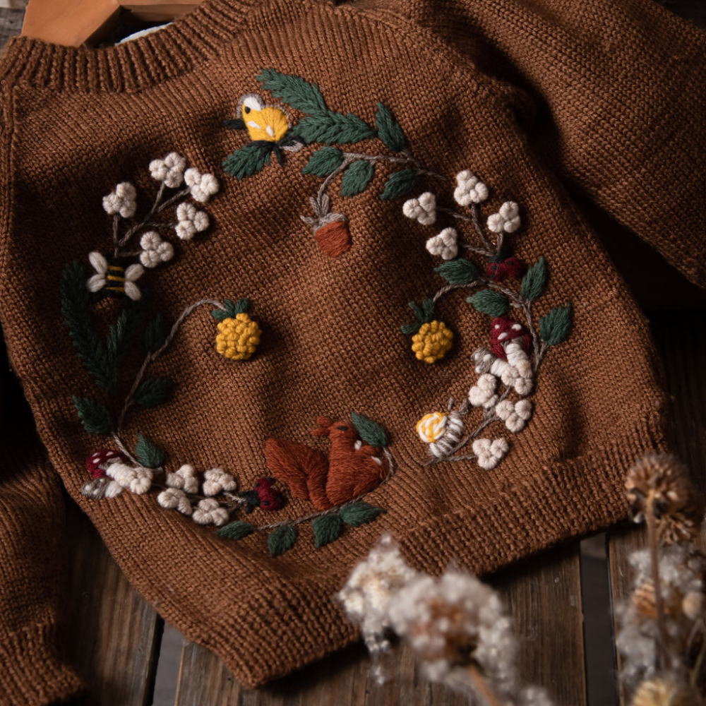 [Pre-sale] Shirley Bredal Woodland Sweater - Caramel