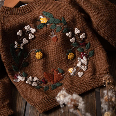 [Pre-sale] Shirley Bredal Woodland Sweater - Caramel