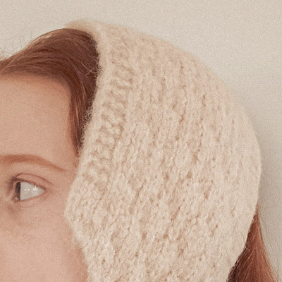 LMDI Knitted Headband Taupe