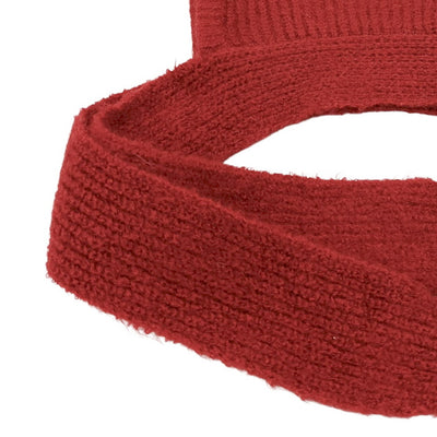 LMDI Knitted Hood Red