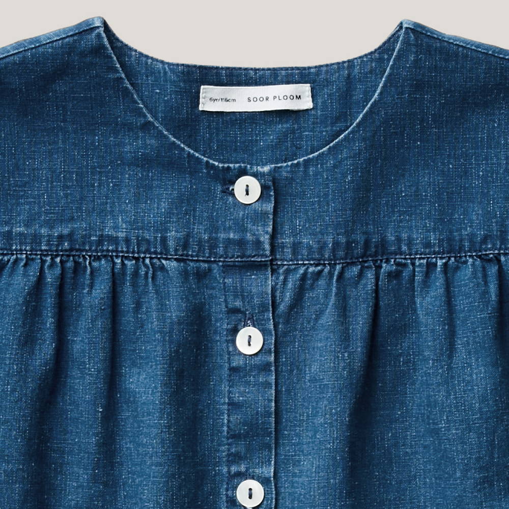 Soor Ploom Clova Blouse - Indigo