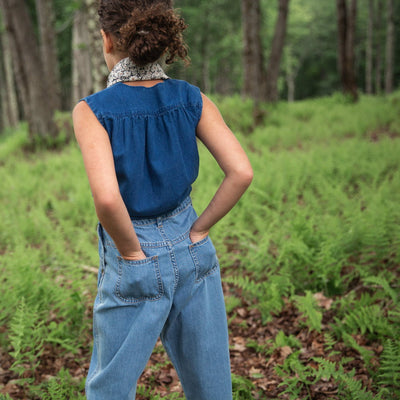 Soor Ploom Clova Blouse - Indigo