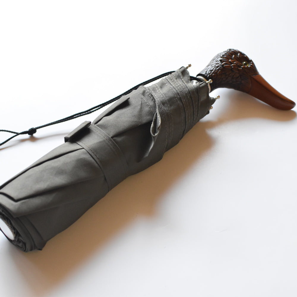 guy de jean Sun and Rain folding umbrella duck kahki – cuccu