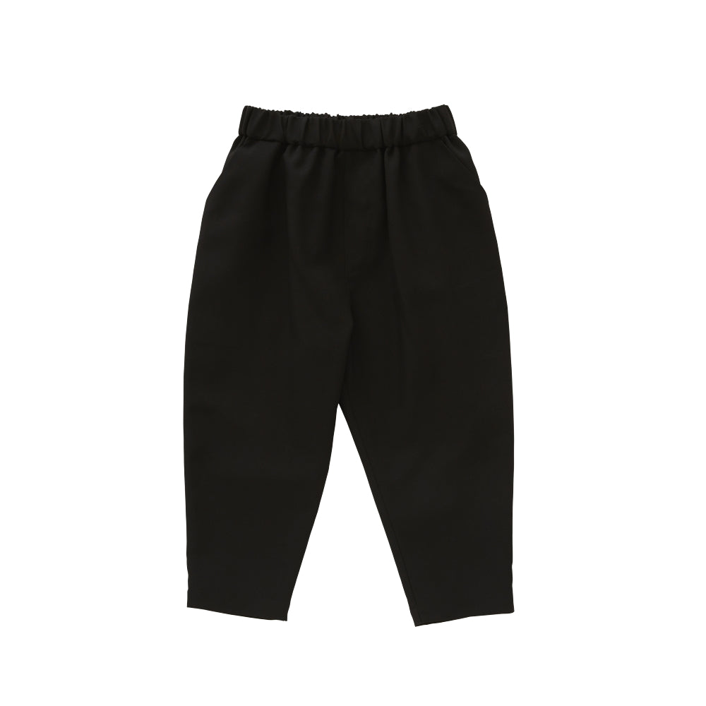 eLfinFolk Ceremony Poplin Sarrouel Pants black