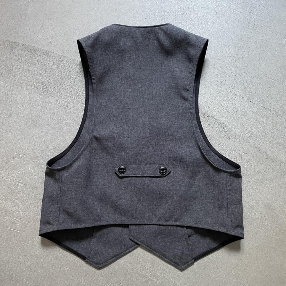 eLfinFolk Ceremony Poplin Vest gray