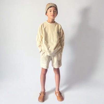 eLfinFolk LIBERTAS Sweat Shorts ivory