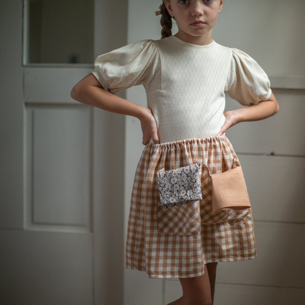 [30%OFF!]Soor Ploom Emelia Skirt - Gingham