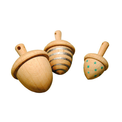 kiko+ Dongri - acorn mini spinning tops