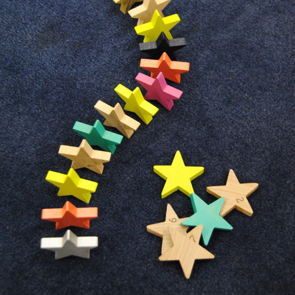 kiko+ Tanabata - a hundred wooden stars