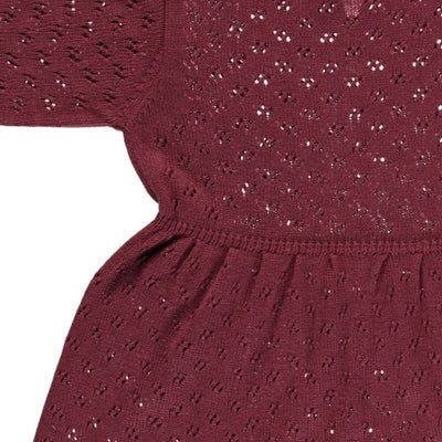 [60%OFF!] bebe organic Olivia dress burgundy